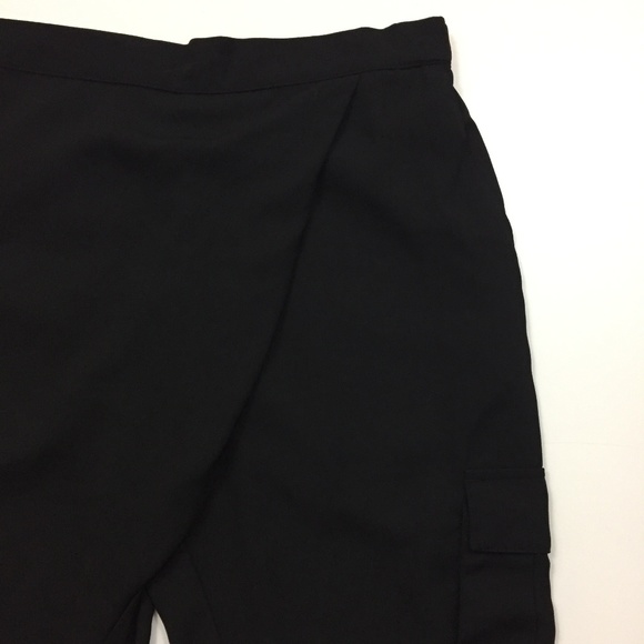 SILENCE+NOISE Front overlay Cargo Harem Crop Pants - Picture 4 of 8